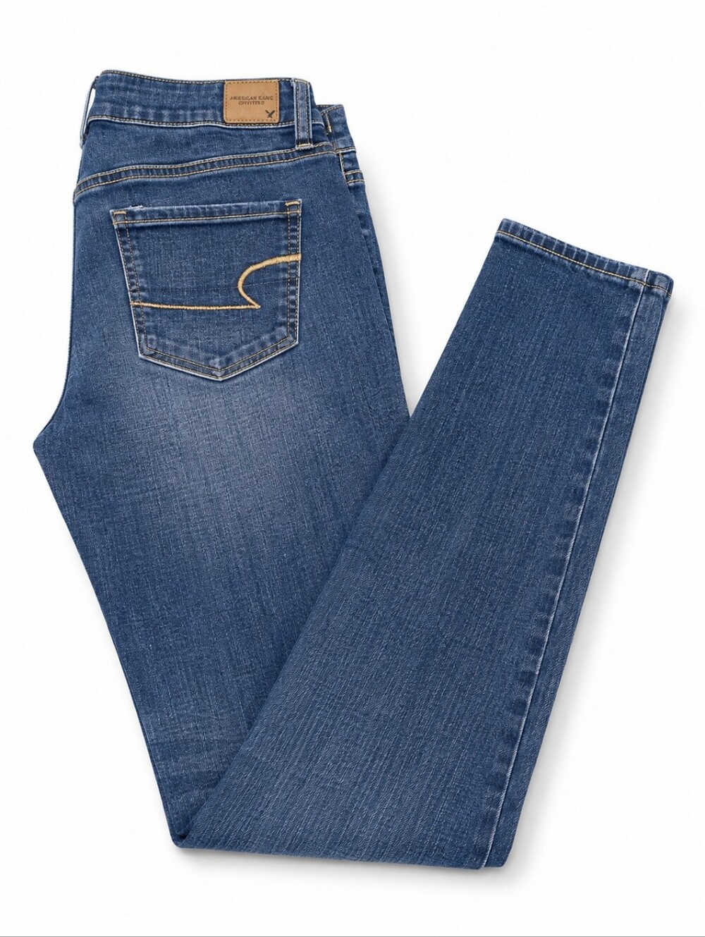 American Eagle Outfitters Women's Skinny Jeans - Denim Blue